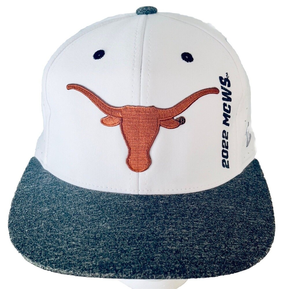 Zephyr Cap Hat Texas Longhorns 2022 MCWS NCAA College World Series Size S 7”